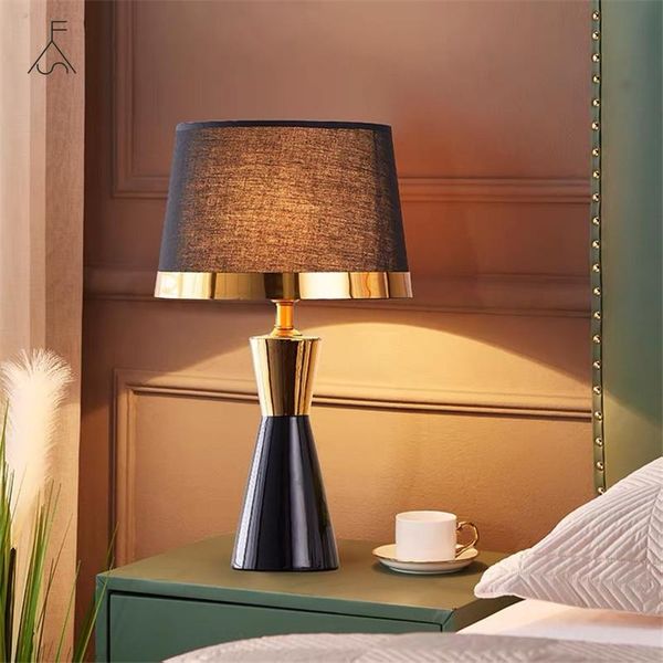 

table lamps european-style modern led light luxury lamp creative romantic bedroom bedside living room study home decorative art