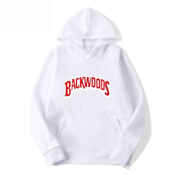 

2021 spring and autumn new backwoods printed sweatshirt men's pullover hip hop fashion hooded sweater2021, Black