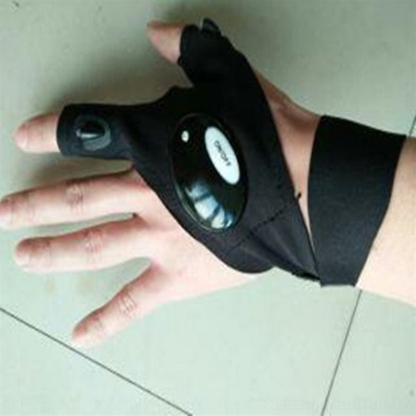 

uwi direct mittens fishing spot outdoor repairer night lightled night with fingerless gloves light sports gloves repair lamp hand, Blue;gray