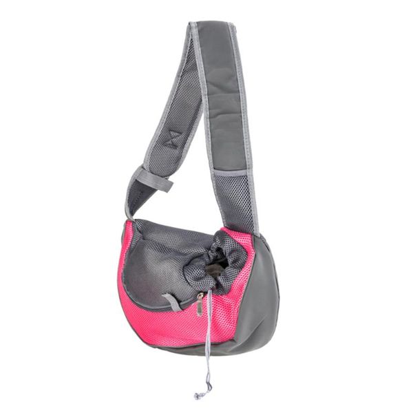 

pet dog cat puppy carrier comfort travel tote shoulder bag sling backpack (rosy) car seat covers