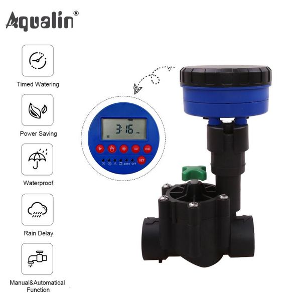 

station garden automatic irrigation dc 3v input controller water timer watering system used with 9-12v solenoid valve#21873 equipments