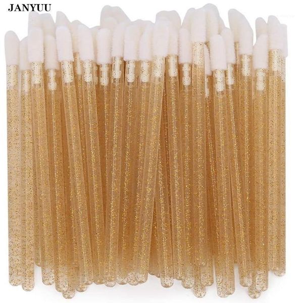 

women makeup accessories 500 pcs disposable lip brush wholesale gloss wands applicator perfect brushes for lips1