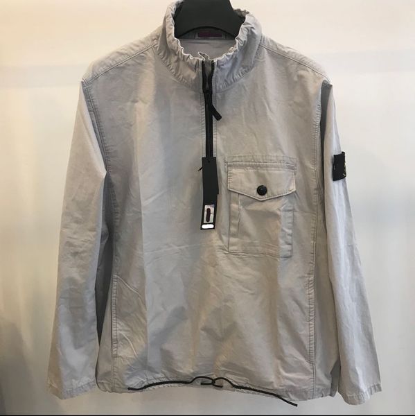 

2021 jackets official website men's jacket street clothing hooded jacket designer tracksuit cargo half zipper coat toney cp island ston, Black;brown