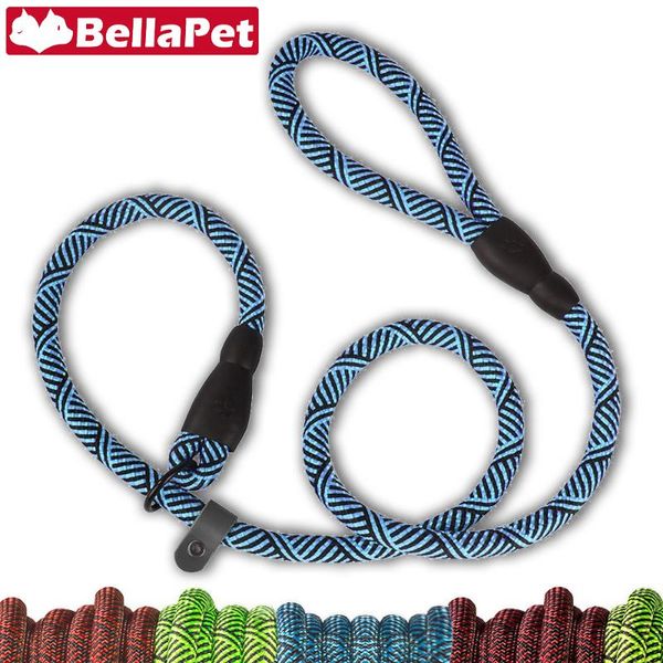 

dog collars & leashes durable collar and leash set nylon dogs for large small accessories fashion rope sponge handle outdoor