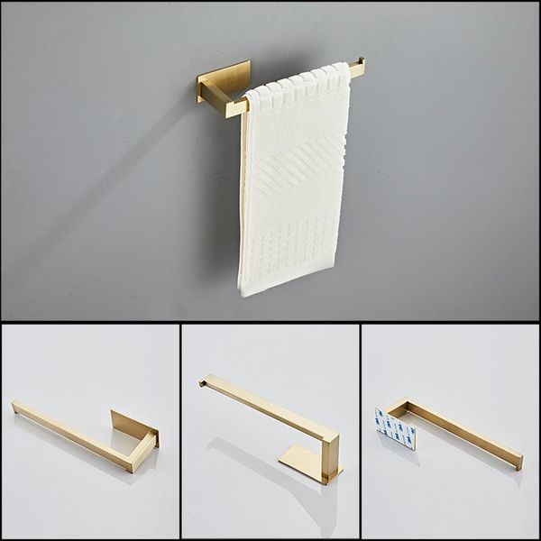 

towel racks stainless steel storage holder punch black rack hanger bathroom paper