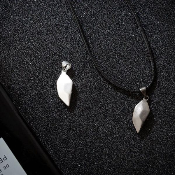 

chains silver black color magnetic heart metal alloy couple matching necklace for women men valantine's day gift jewelry wholesale