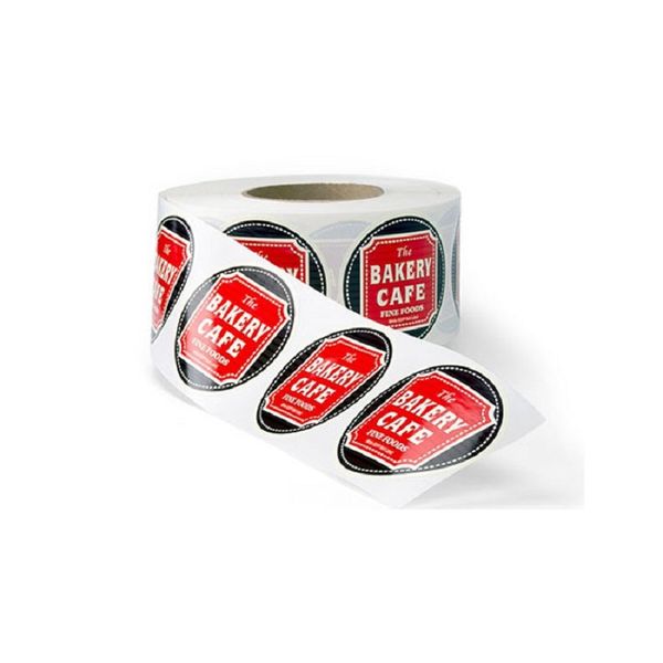 

custom full color printed roll adhesive label products private vinyl labels printing for packaging