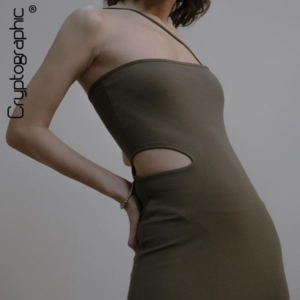 

straps sleeveless backless summer mini dress for women club party army green bodycon dresses fashion outfitsby air, Black;gray