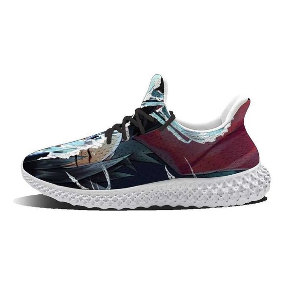 

spring 2021 tomioka giyuu anime pattern flat casual running shoes deks