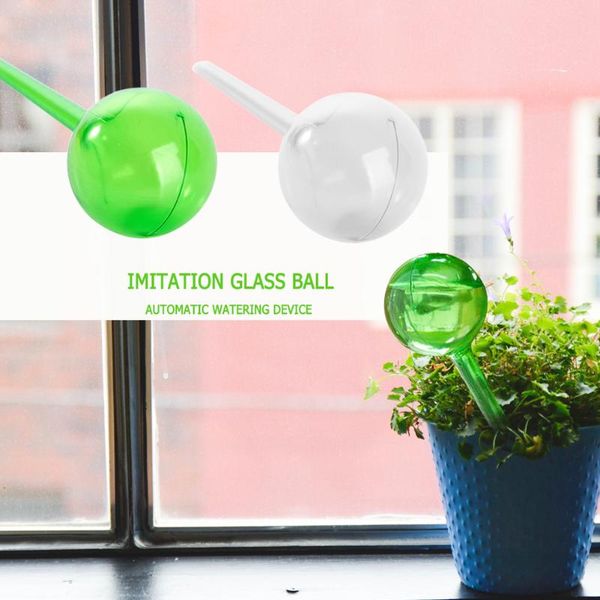 

auto drip irrigation imitation glass ball automatic watering device for flower plant pot home travel water dropper garden suppli equipments