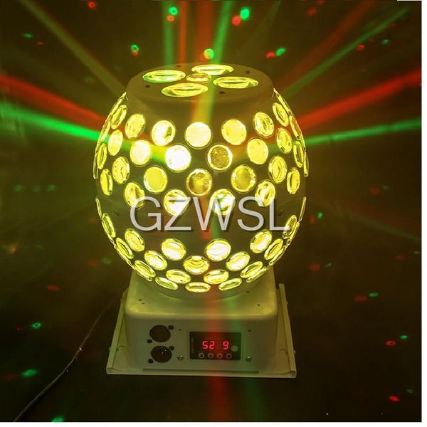 

effects 4pcs/lot led magic crystal ball dj light double disco