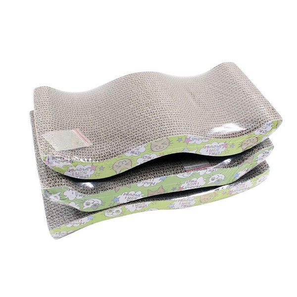 

cat toys corrugated scratching board, toy, litter, pet grinding claw toy supplies, board with catnip, various shapes