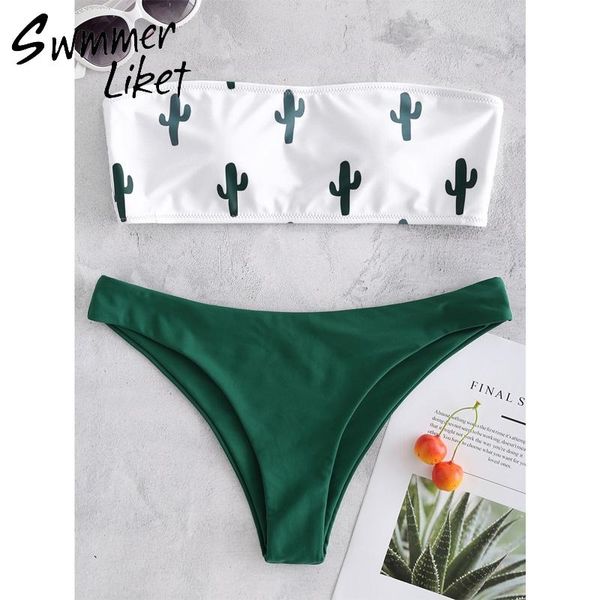 

women's swimwear bandeau push up swimsuit extreme bikini micro bathing suit print women two-piece suits brazil bikinis 2021 mujer, White;black