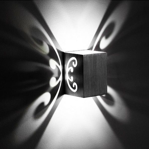 

ledtey led butterfly creative aluminum 100-240v wall light lamp