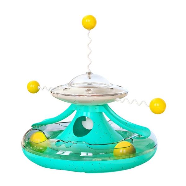 

cat toys 2021 four-color for indoor cats cradle string game turntable