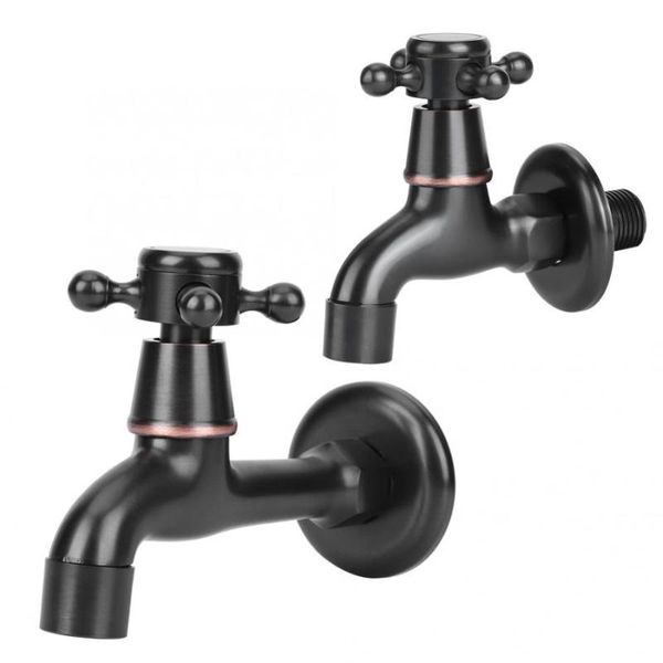 

kitchen faucets retro style brass single handle cold quick open faucet mop pool water tap for home use