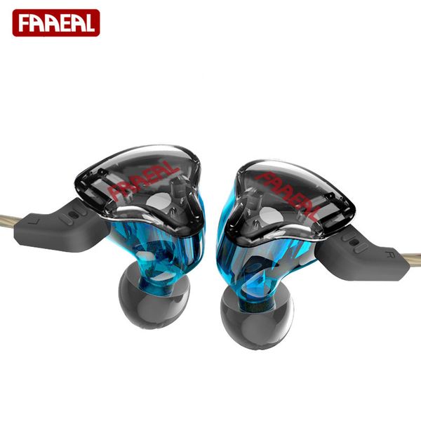 

headphones earplugs faaeal-fms ring iron earphone in ear subwoofer hifi