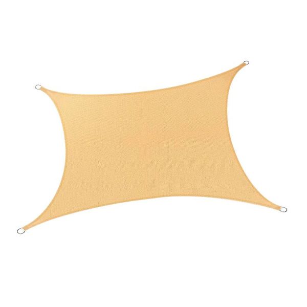 

shade 2.5x3m four-corner courtyard net sail sunscreen canopy garden patio swimming pool awning outdoor camping picnic