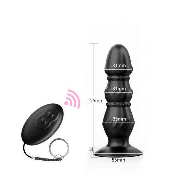 Vibratori Anale NXY Plug Vibratore Maschio Prostata Massaggiatore ButtPlug Giocattoli Sessuali Per Uomini Ventosa Dildo Donne Mast Butt_voghion.com