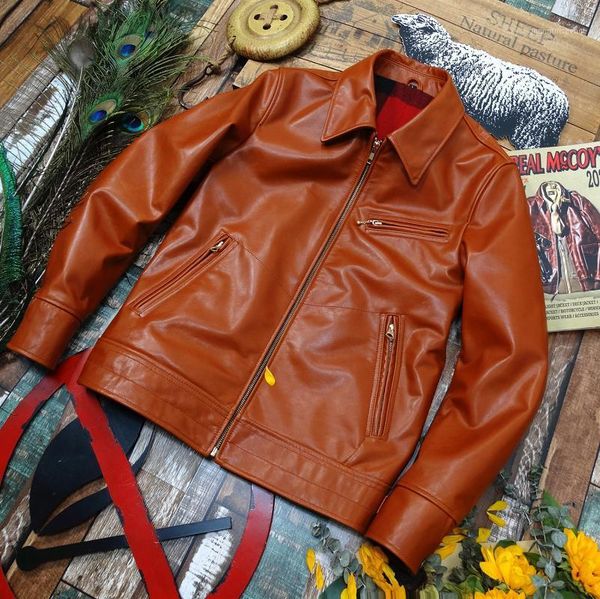 

men's leather & faux ceromel calf, Black