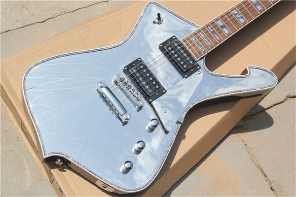 

champange color unique shape with tom bridge electric guitar