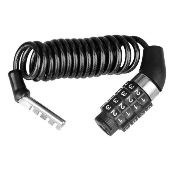 

bike locks bicycle lock 4 digit code combination cycling security equipment mtb anti-theft accessories