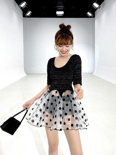 

one-piece suits 2021 summer plus size swimwear tankini style french retro women swimsuit female separate beach small and puffy trendy high w