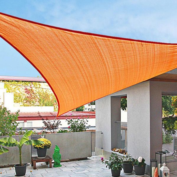 

shade outdoor awnings waterproof triangle sun sail protection canopy patio garden pool net awning camping oxford cloth