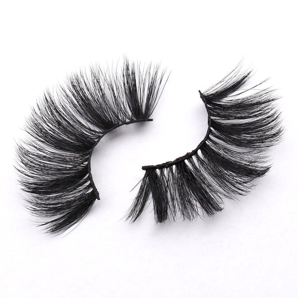 

false eyelashes wholesale lashes faux mink eye fluffy soft wispy volume natural long reusable