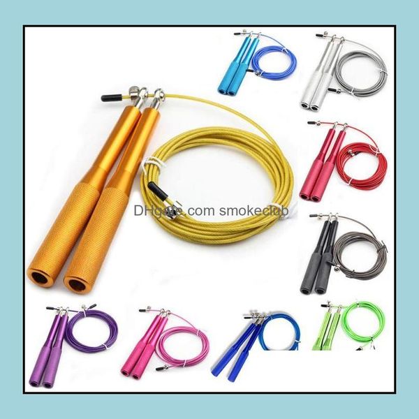 

equipments supplies sports & outdoors professional crossfit jump adjustable jum rope aluminum skip ropes fitness speed skip training drop de