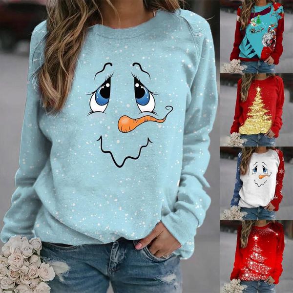 

women's hoodies & sweatshirts women oversized sweatshirt cute cartoon print o-neck long sleeve vintage pullovers female casual autumn w, Black