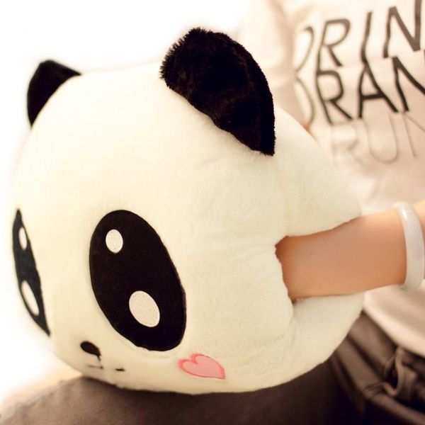 

cushion/decorative pillow cute cartoon panda plush hand warmer handbags toys baby soft birthday gifts christmas girls valentine's day