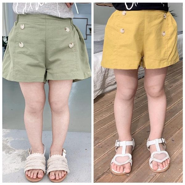 

shorts summer kids girls cotton, Black