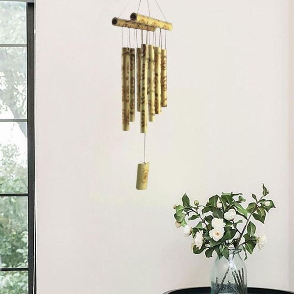 

decorative objects & figurines characteristic bamboo wind chimes ornaments handmade decoration garden a6v3