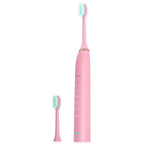 

toothbrush ximi s100 sonic electric waterproof design with 5 modes 2 brush heads low noise high frequency
