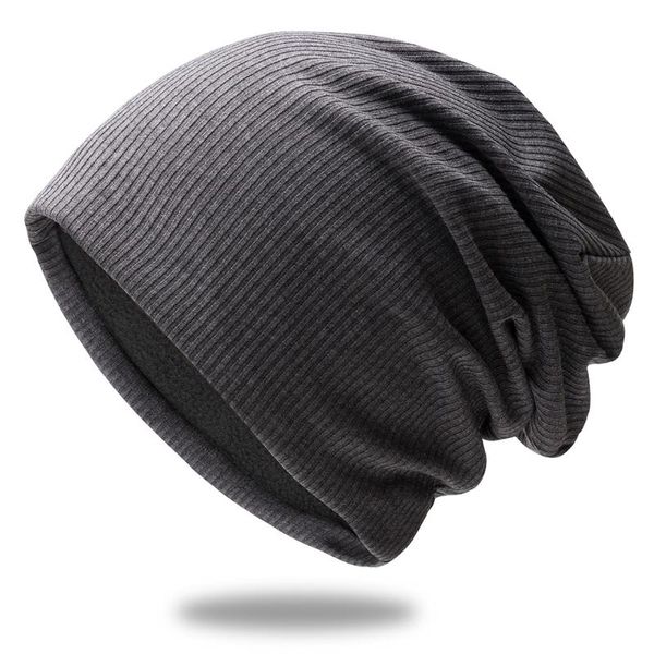 

beanie/skull caps mens winter knitted slouch beanie hats comfy baggy skateboard skiing warm fashion, Blue;gray