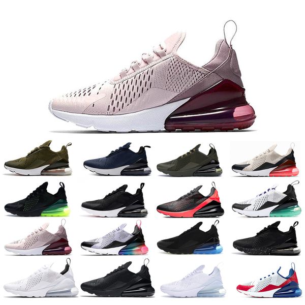 

spot goods react running shoes man woman triple white black barely rose be true black gold regency purple tiger classic, White;red