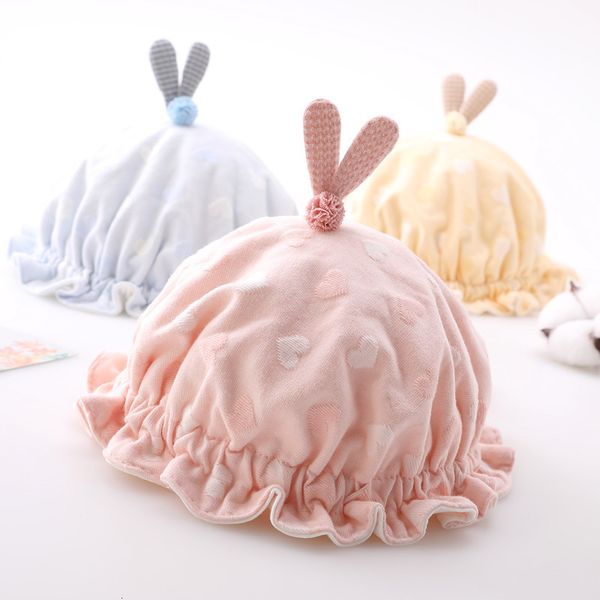 

baby hat spring and autumn thin 0-3-6 months cotton girl princess cute newborn cap, Blue;gray