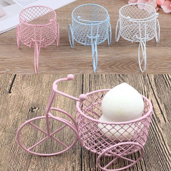 

tricycle powder puff sponge display stand pography prop art wedding decoration container holder 3 colors1