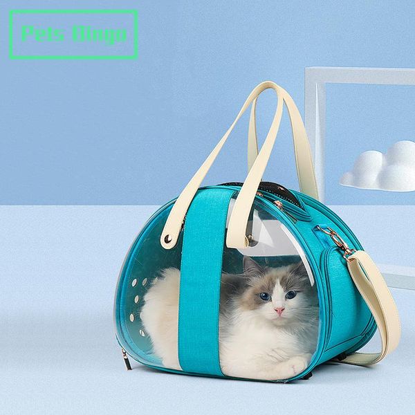 

cat carriers,crates & houses pets bingo transparent cats bag breathable and comfortable backpack foldable portable handbag for dog within 5k