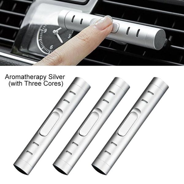 

car air freshener incense diffuser perfume clip luxury vent with three cores m8617