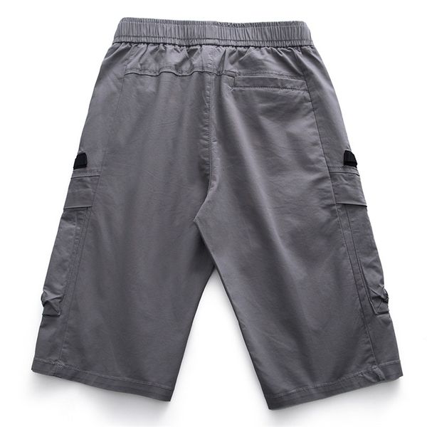 

men's pants summer new cargo shorts loose casual men high-quality tactical breathable plus size uw49, Black