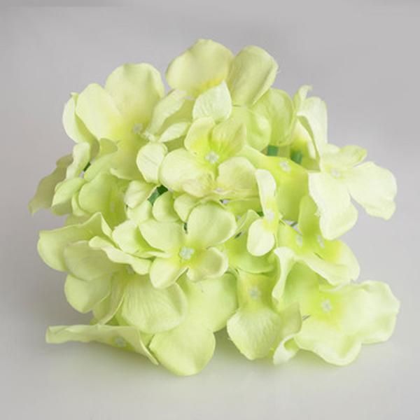 

artificial hydrangea bouquet flower silk flowers with stem for home wedding decoration gift g10 decorative & wreaths