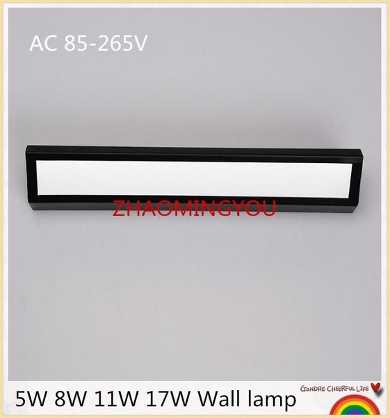 

wall lamp 1pcs modern aluminum 5w 8w 11w 17w led sconce lighting indoor bedroom bathroom mirror front lights