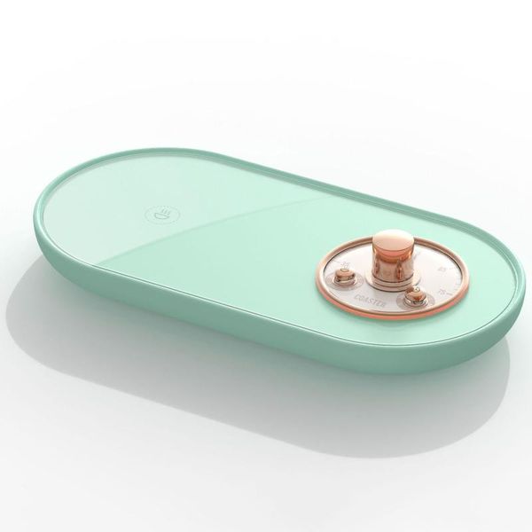 

mats & pads smart cup heater warmer coffee heating mat pad knob button safer convenient light and small usb