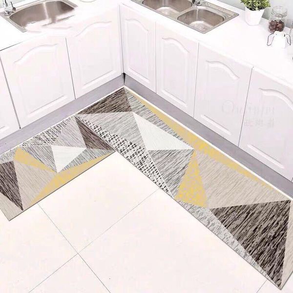 

carpets waterproof kitchen mat, non-slip bathroom soft bedroom floor living room carpet, door carpet