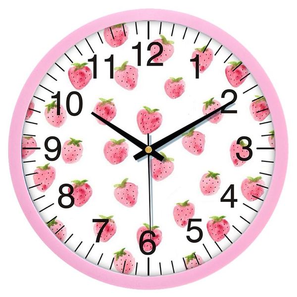 

wall clocks silent cartoon clock fashion personality guest room bedroom modern simple quartz watch