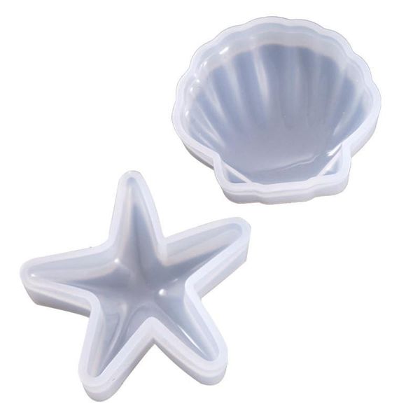 

cake tools starfish/shell fondant silicone mould chocolate biscuits molds pastry candy ice cube soap epoxy accessories decorating tool