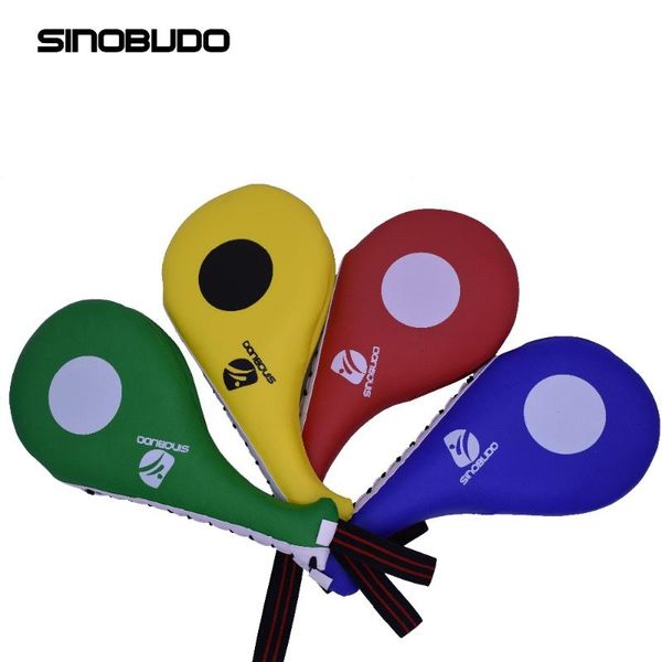 

sand bag taekwondo hand focus mitarget boxing training sparring karate fighting kicking foot target for child red blue yellow green