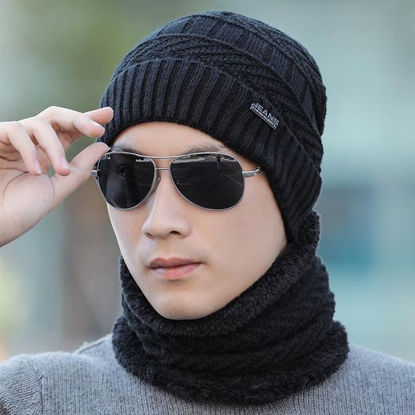 

beanies autumn and winter fashion warm men's women's knitted beanie hats woolen